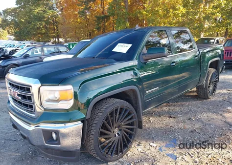 2015 GMC Sierra 1500 Sle из США, поврежденный, VIN 3GTU2UEC1FG511016